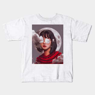 Moon girl Kids T-Shirt